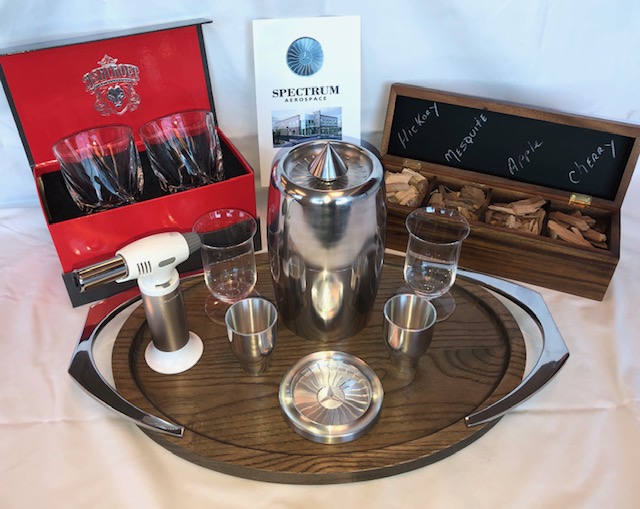 Spectrum donates Ice Press and Smoked Old Fashioned Kit for Charitable Auction at 2019 Turbo Resources Classic Golf Tournament